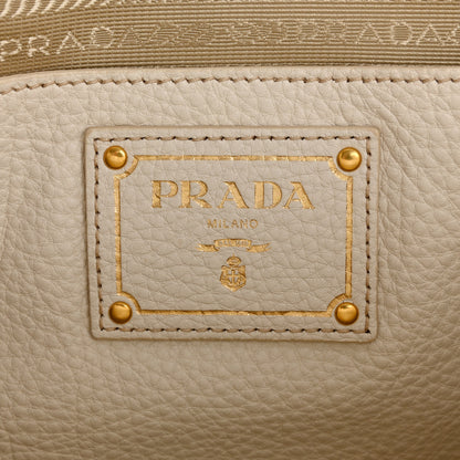 Prada Vitello Daino Tote Talco 7 of 13