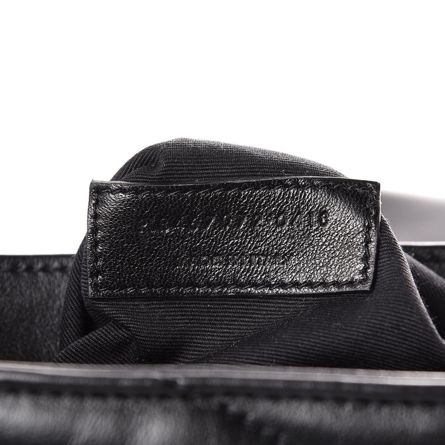 Calfskin Y Quilted Monogram Toy Loulou Crossbody Bag Black