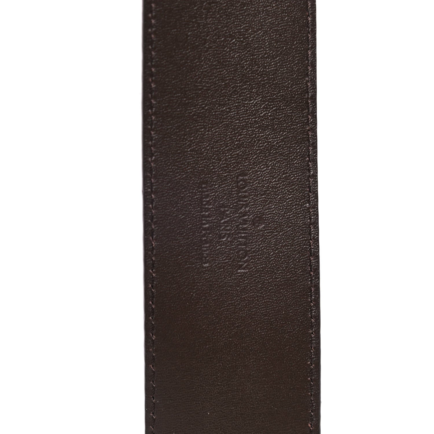 Louis Vuitton Damier Ebene 40mm LV Initiales Belt 85 34 3 of 5