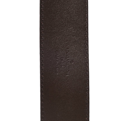 Louis Vuitton Damier Ebene 40mm LV Initiales Belt 85 34 3 of 5