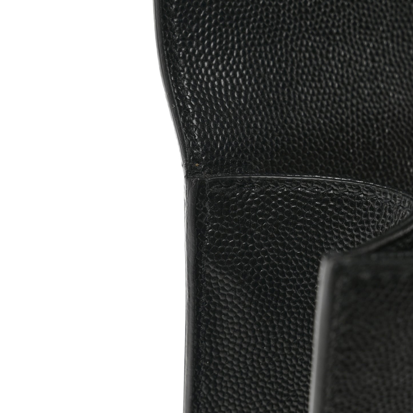 Grain De Poudre Monogram Cassandre Clutch Black