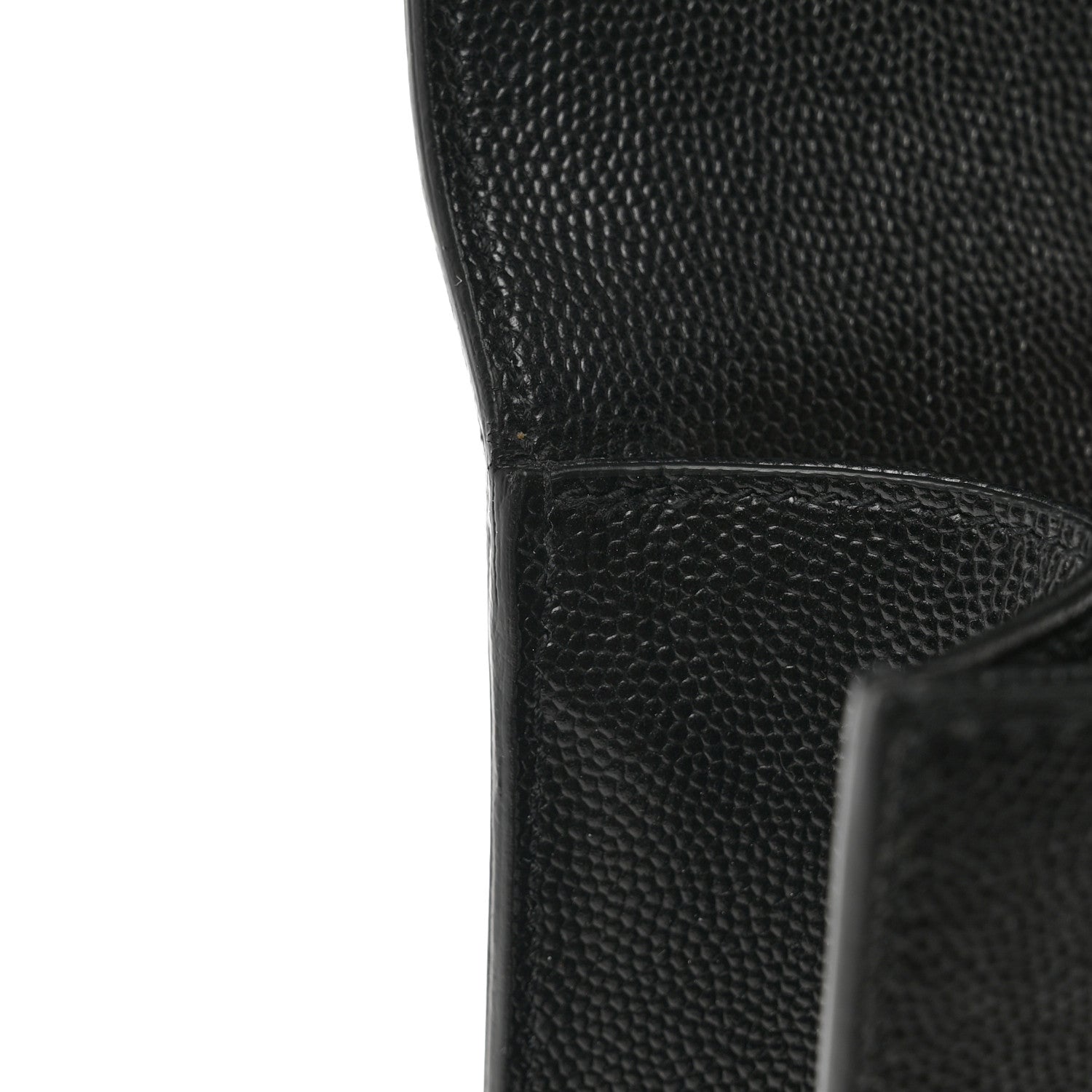Saint Laurent Grain De Poudre Monogram Cassandre Clutch Black 9 of 9