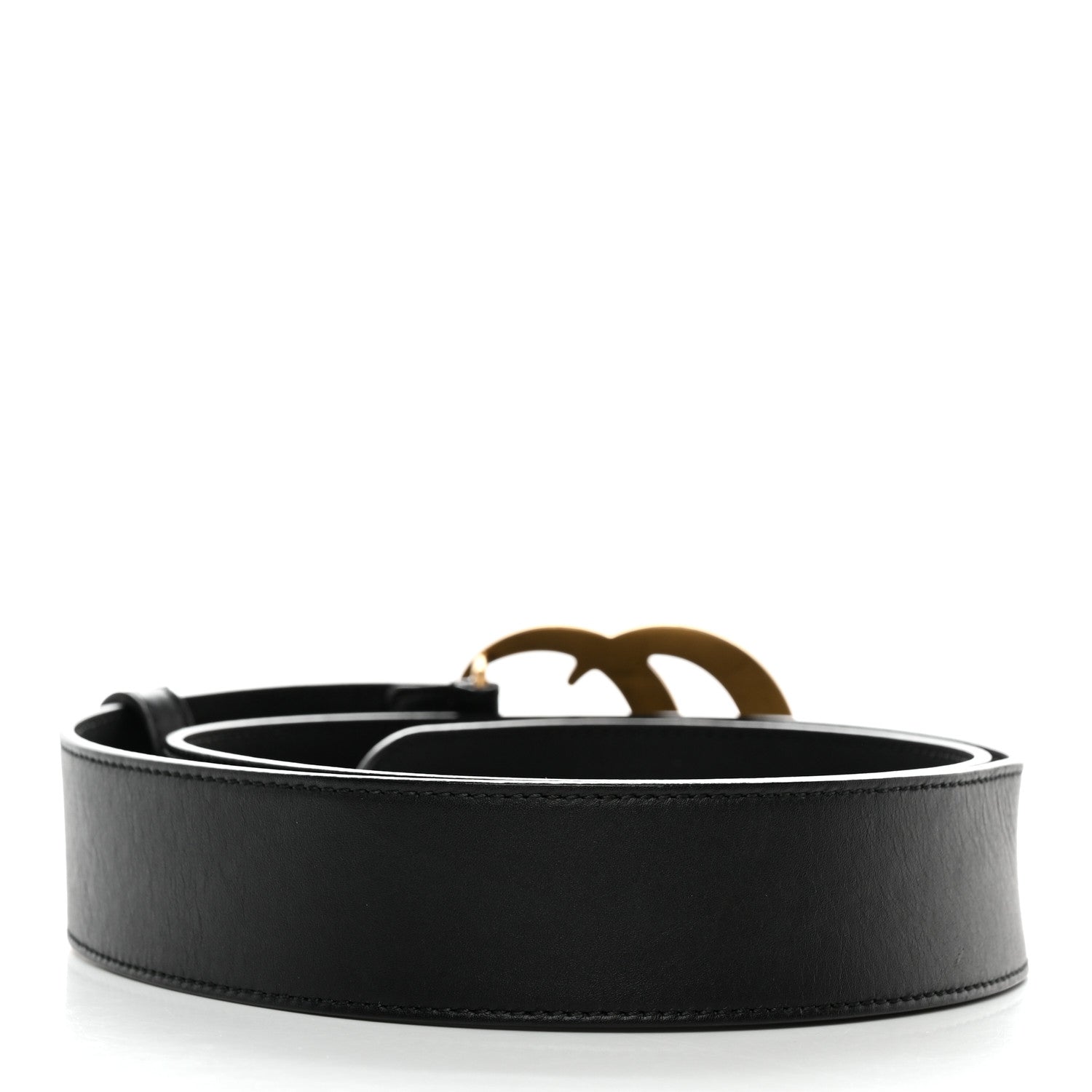 Gucci Moon Calfskin Double G 40mm Belt 85 34 Black 2 of 7