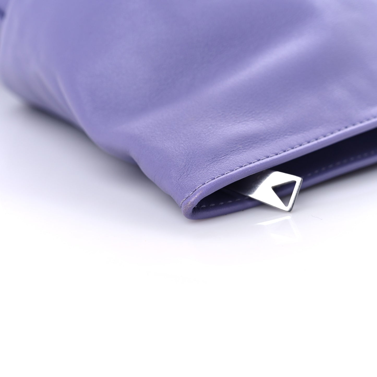 Calfskin Mini BV Twist Lavender