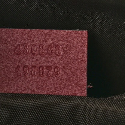 Gucci GG Supreme Monogram Blooms Large Cosmetic Case Beige Multicolor Dry Rose 7 of 9
