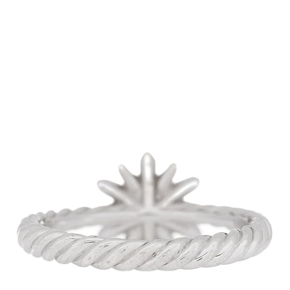 David Yurman Sterling Silver Diamond Petite Starburst Ring 52 6 3 of 5