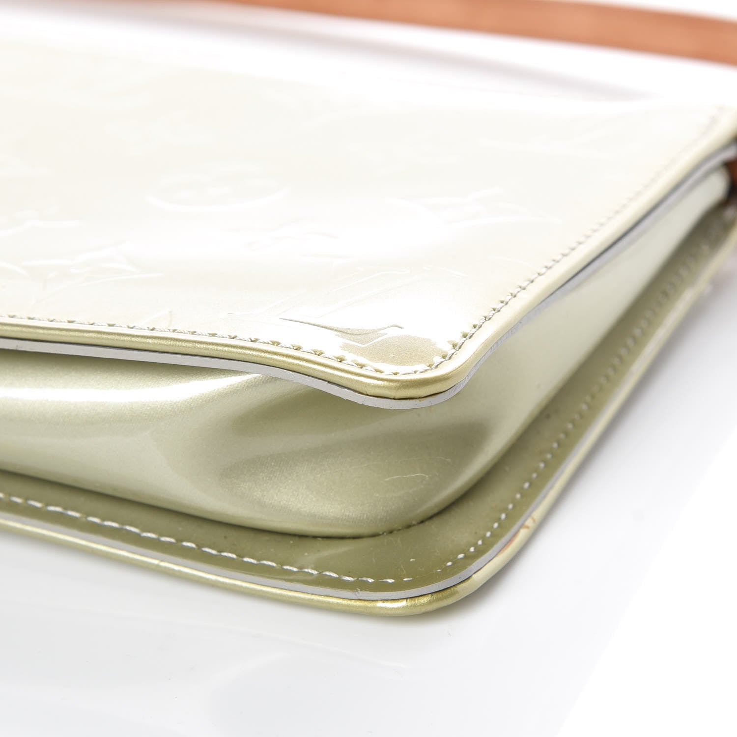 Louis Vuitton Vernis Lexington Pochette Silver 6 of 9