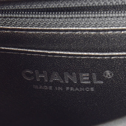 Chanel Metallic Sheepskin Quilted 2.55 Reissue Mini Flap Dark Silver 8 of 11