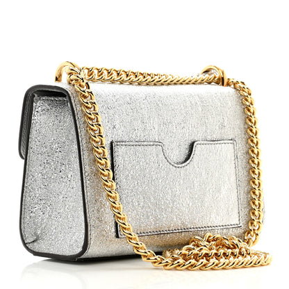 Gucci Galassia Small Padlock Shoulder Bag Argento 3 of 13