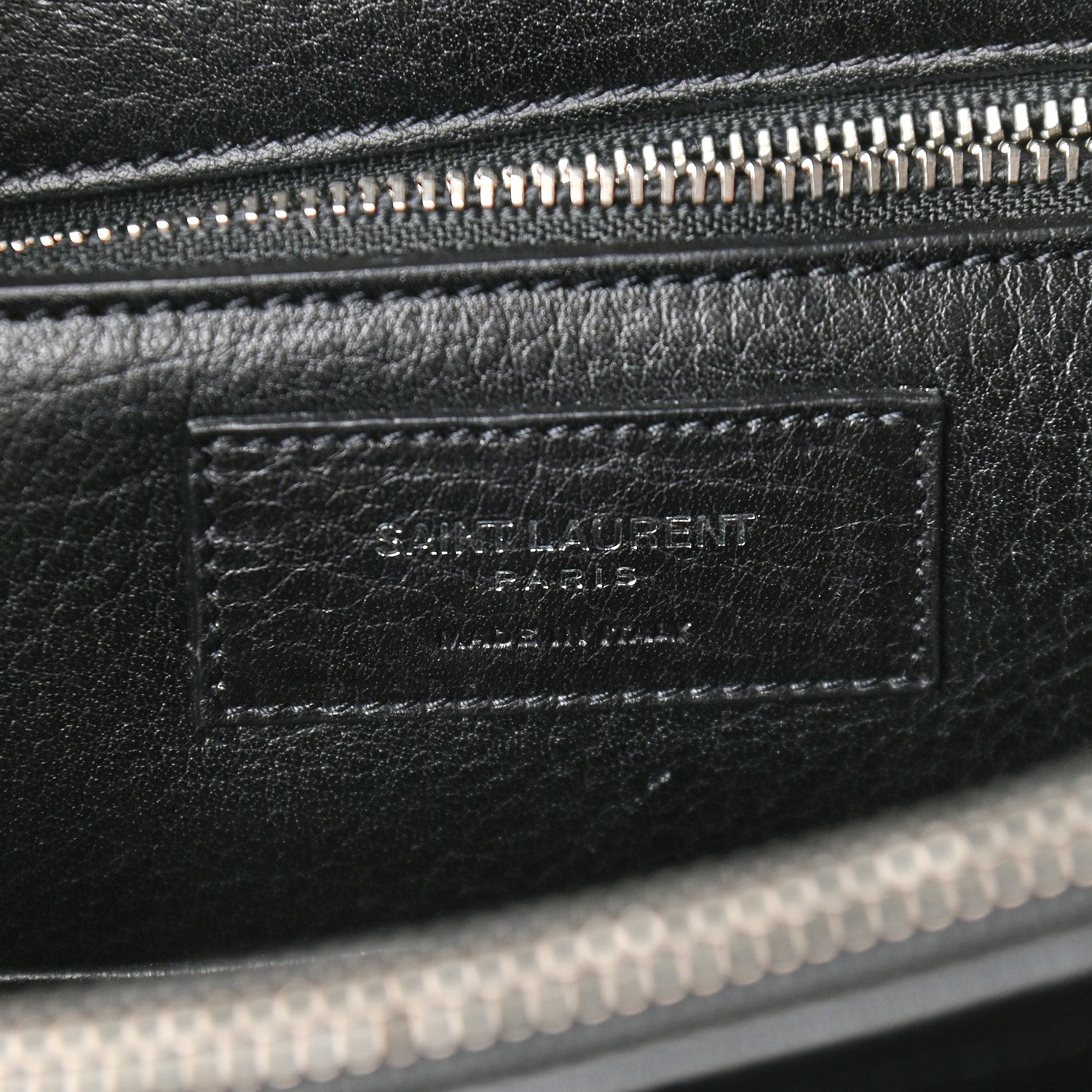 Saint Laurent Suede Calfskin Small Sac De Jour Black 6 of 8