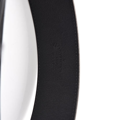Louis Vuitton Calfskin 45mm LV Capucine Initiales Belt 80 32 Black 4 of 6
