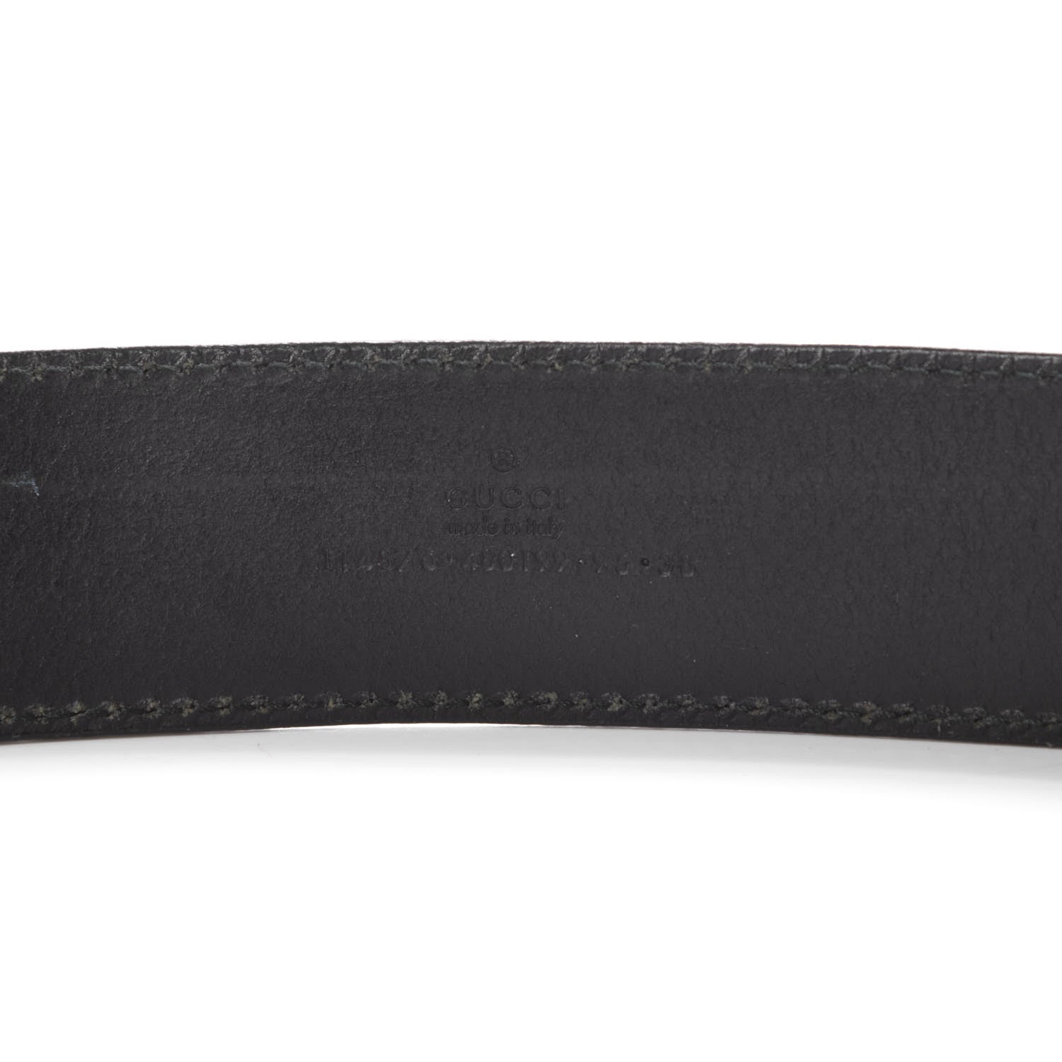 Gucci Calfskin Interlocking G 40mm Belt 95 38 Black 4 of 9