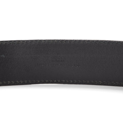 Gucci Calfskin Interlocking G 40mm Belt 95 38 Black 4 of 9