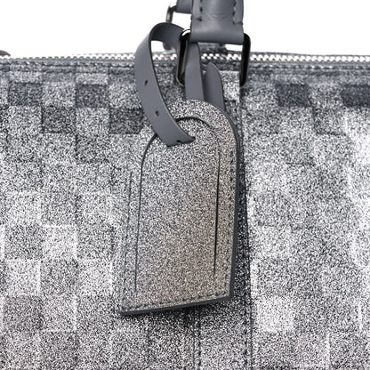Louis Vuitton Damier Glitter Keepall Bandouliere 50 Silver 6 of 12