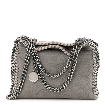 Stella McCartney Shaggy Deer Tiny Falabella Tote Grey 1 of 10