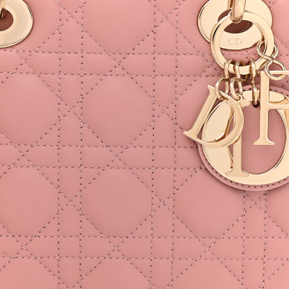 Christian Dior Lambskin Cannage Small My ABC Dior Lady Dior Blush 8 of 9