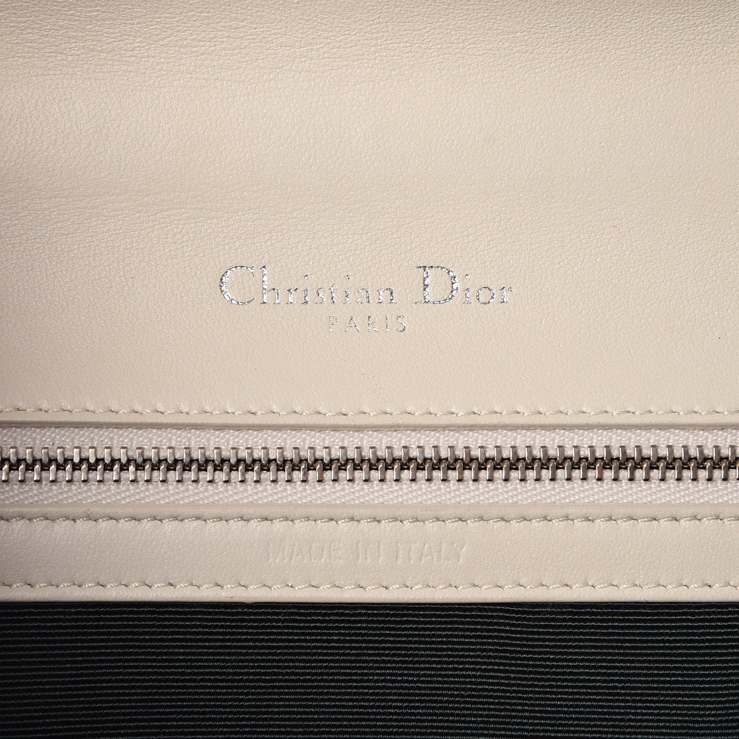 Christian Dior Calfskin Small Diorama Flap Bag Off White 6 of 15