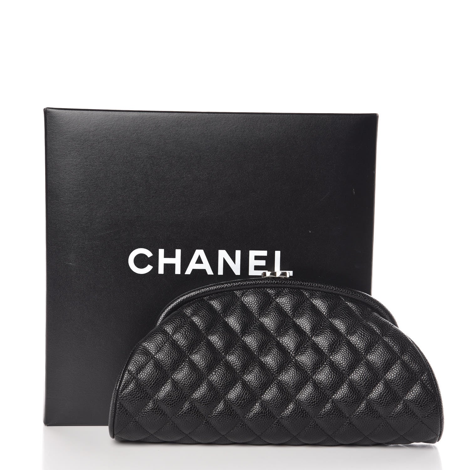 Chanel Caviar Quilted Timeless Clutch Black 10 of 10