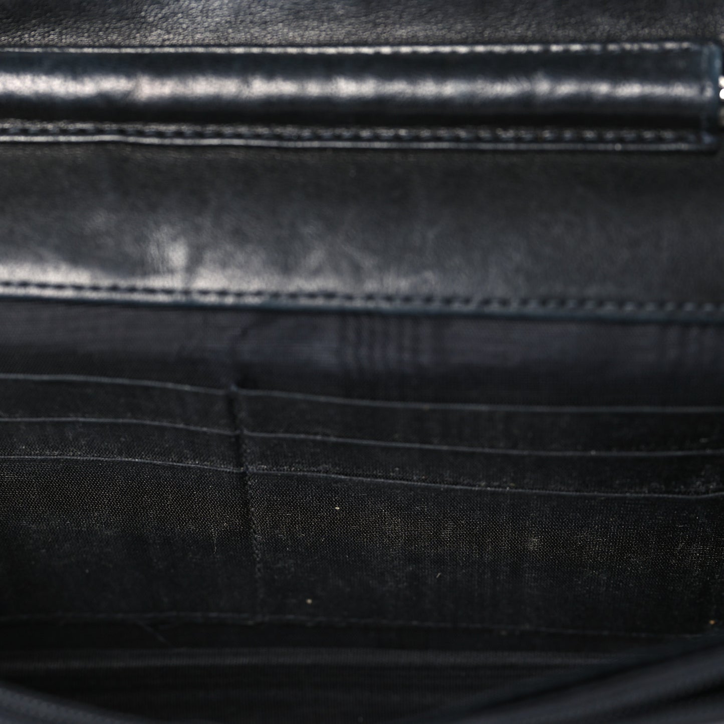 Caviar Timeless CC Wallet on Chain WOC Black