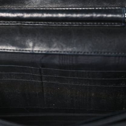 Chanel Caviar Timeless CC Wallet on Chain WOC Black 12 of 13