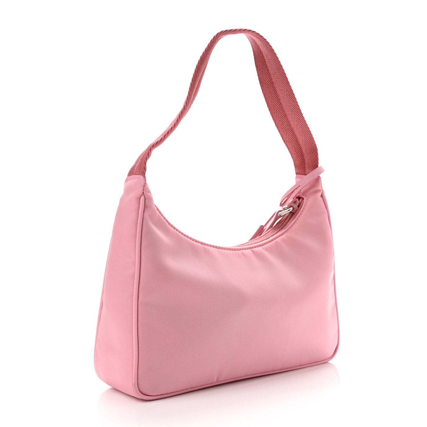 Tessuto Nylon Saffiano Mini Re-Edition 2000 Bag Rosa
