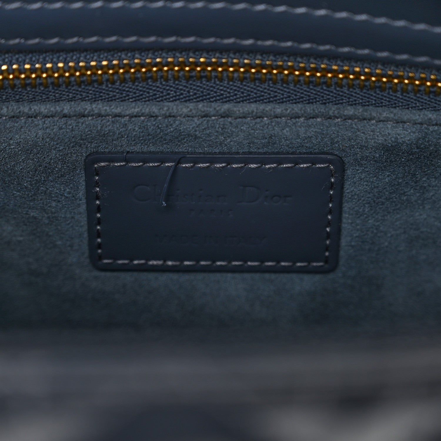 Christian Dior CHRISTIAN DIOR Patent Cannage Medium Lady Dior Cloud Blue 8 of 9