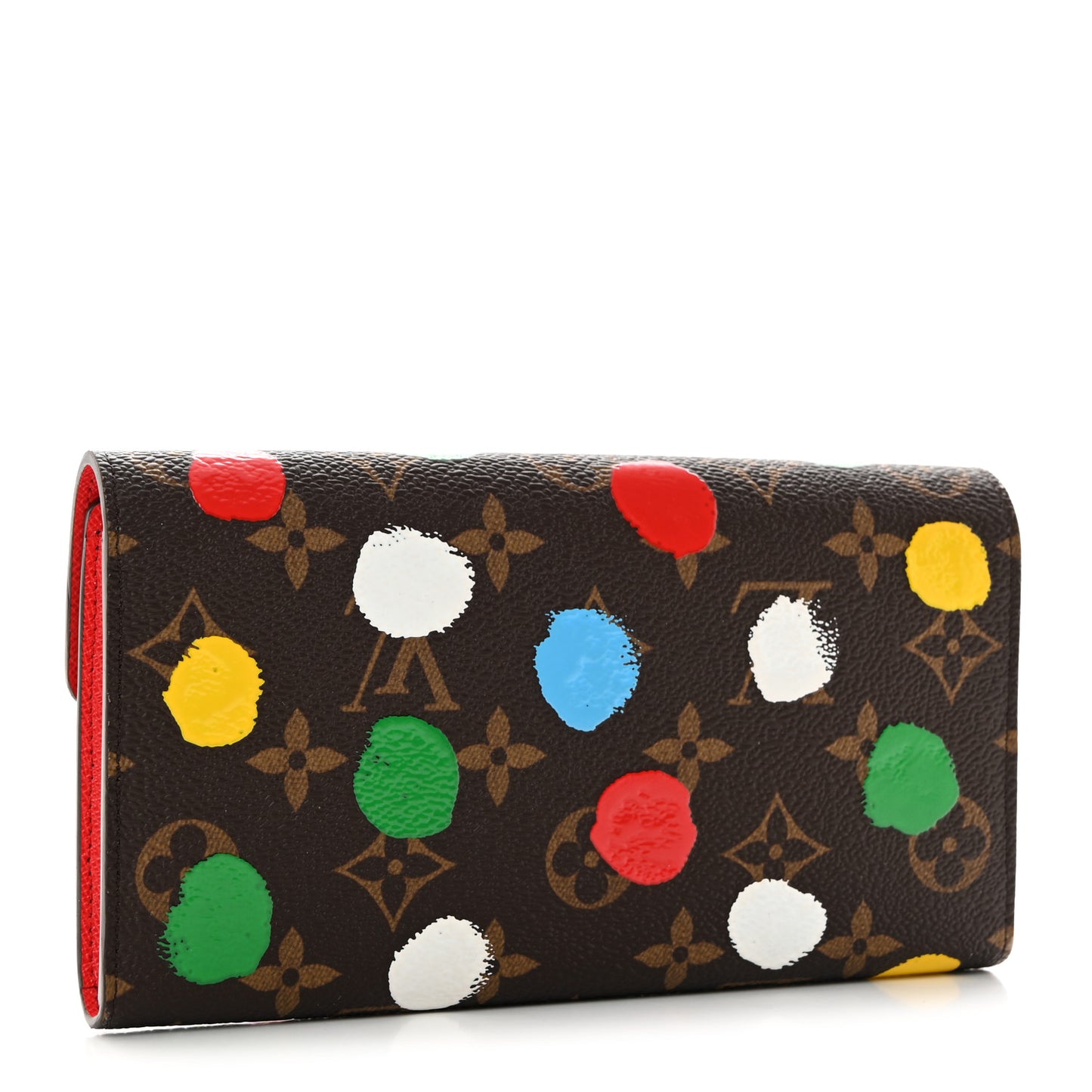 X YK Monogram Sarah Wallet