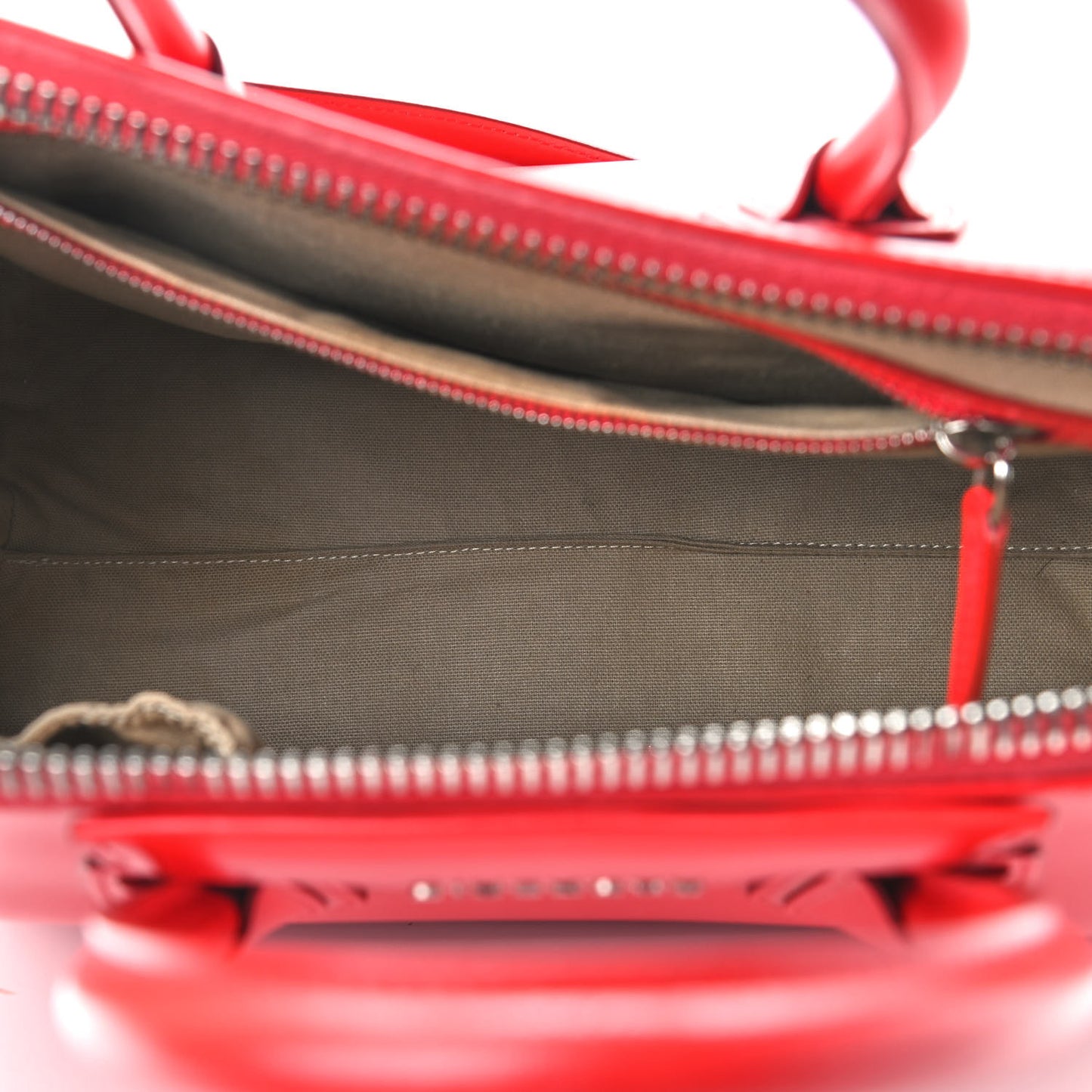 Shiny Lord Calfskin Medium Antigona Medium Red