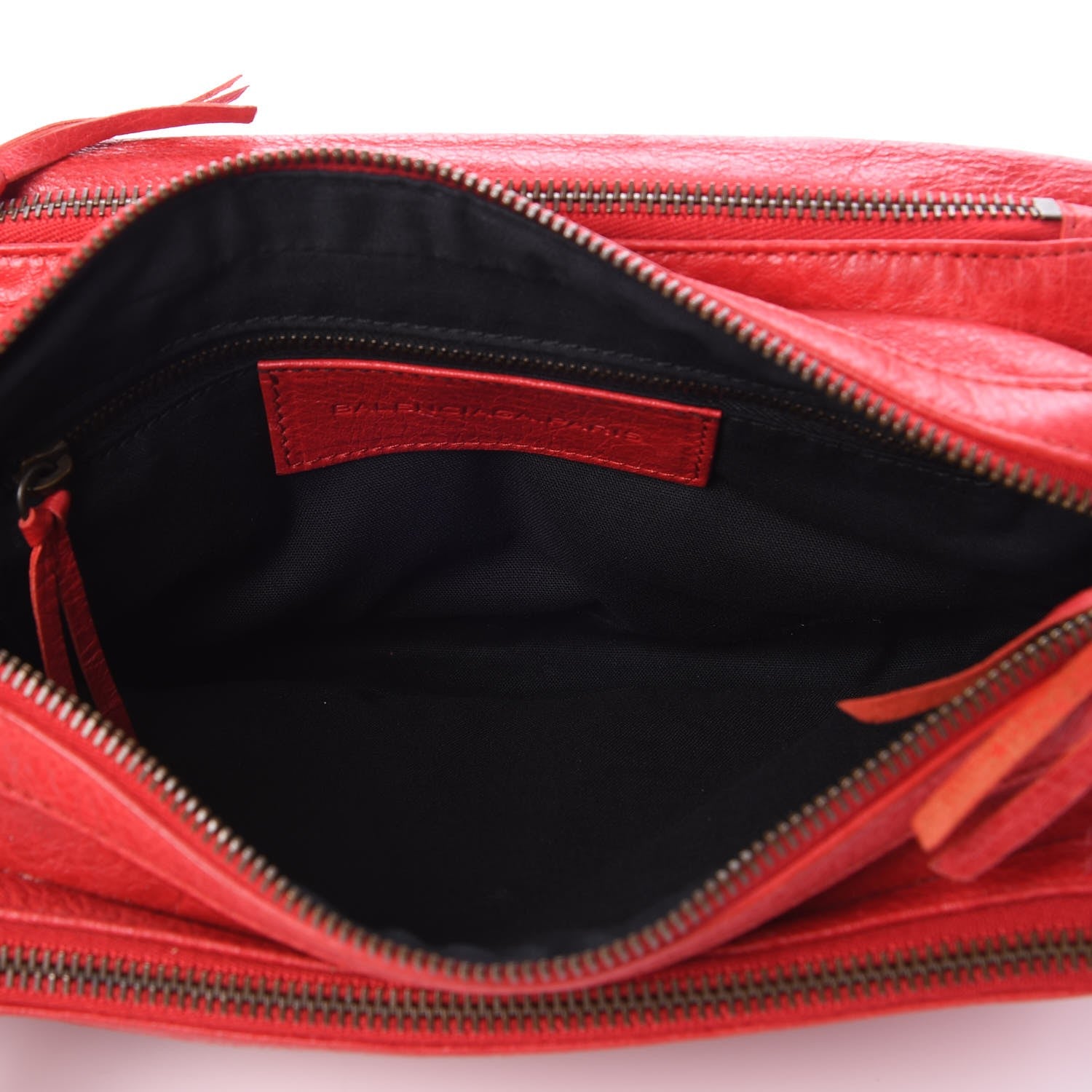 Balenciaga Agneau Classic Hardware Tool Kit Crossbody Rouge Cardinal 5 of 7