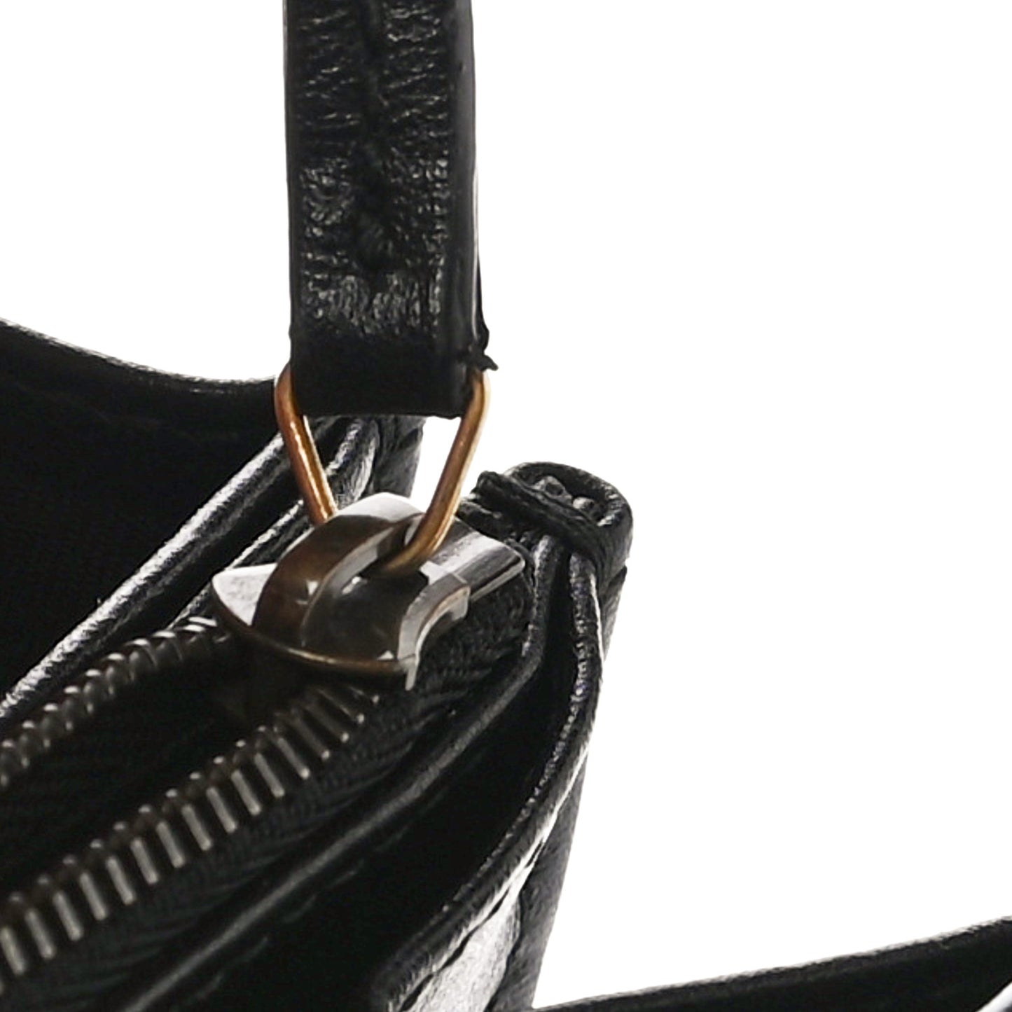 Calfskin Matelasse GG Marmont Chain Wallet Black