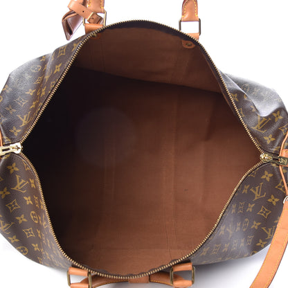 Louis Vuitton Monogram Keepall Bandouliere 55 5 of 26