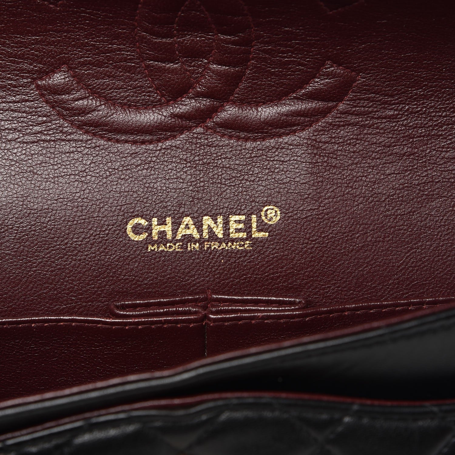 Chanel Lambskin Quilted Medium Double Flap Black 6 of 14