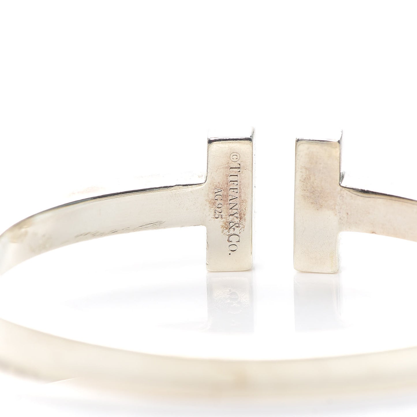 Sterling Silver T Square Bracelet