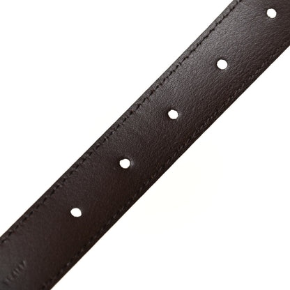Louis Vuitton Damier Ebene 40mm LV Initiales Belt 85 34 4 of 4