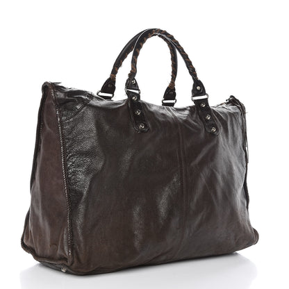 Balenciaga Agneau Classic Hardware Weekender 3 of 26