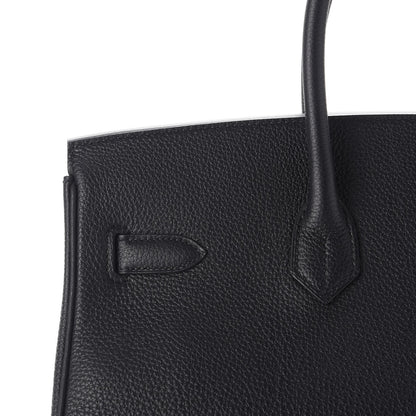 Hermes Togo Birkin 35 Black 34 of 37