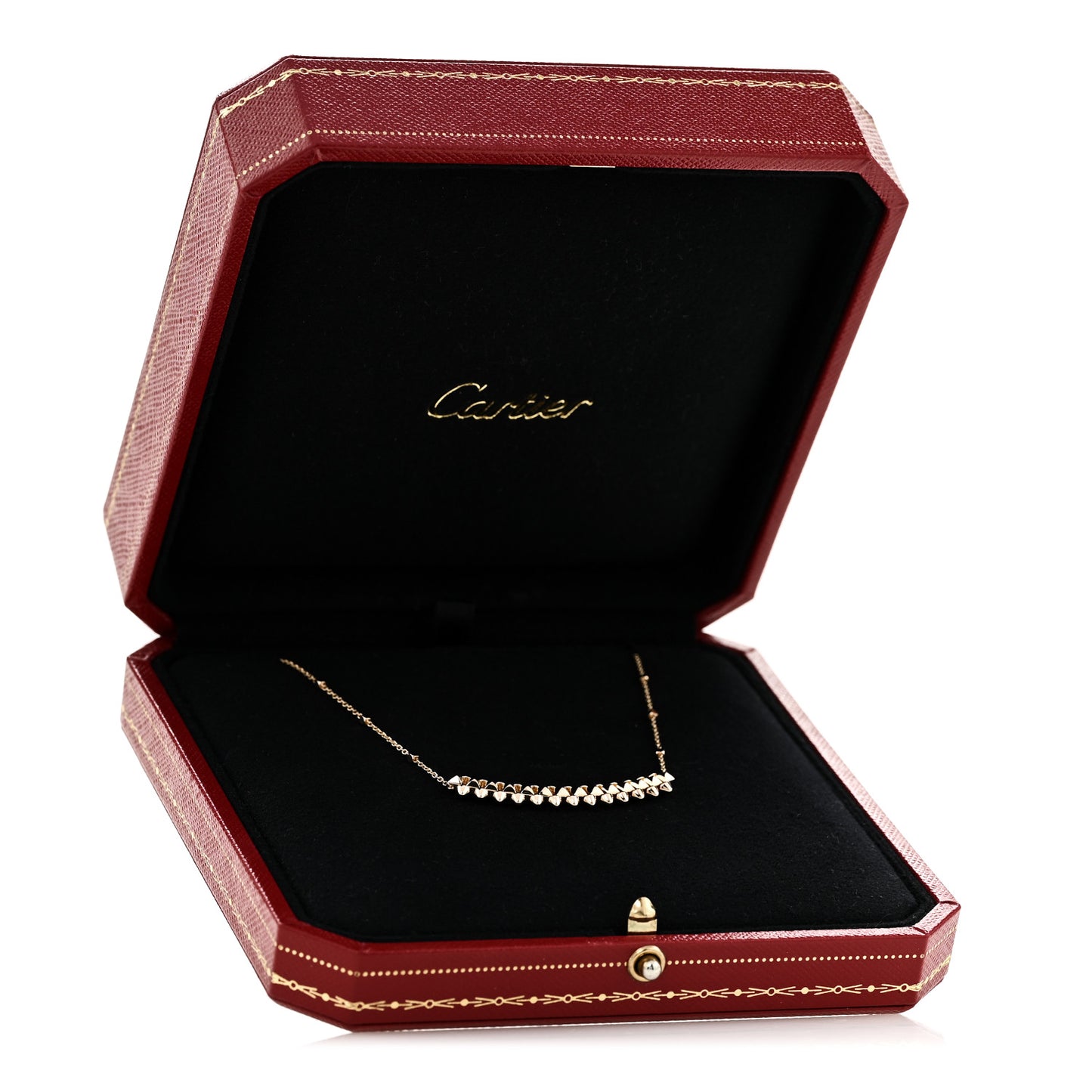 18K Pink Gold Small Clash de Cartier Necklace
