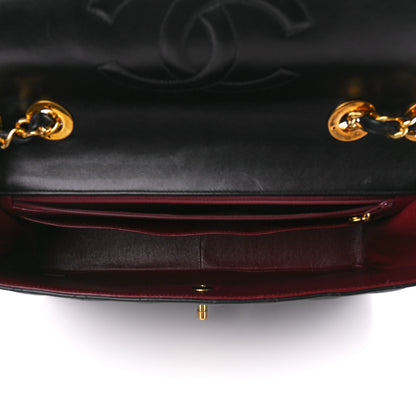 Chanel Lambskin Quilted XL Jumbo Single Flap Black 5 of 11