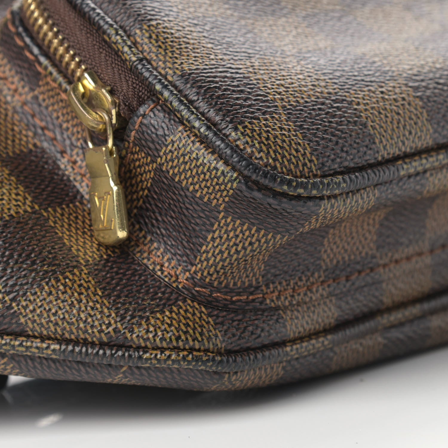 Louis Vuitton Damier Ebene Melville Bum Bag 9 of 12