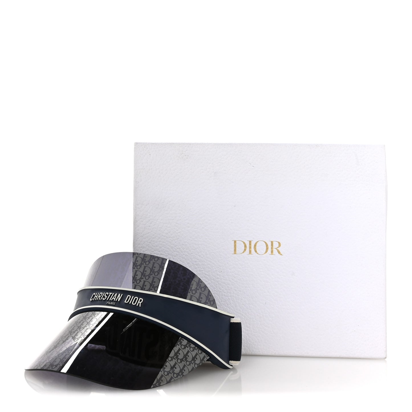 Oblique DiorClub V1U Sun Visor Blue
