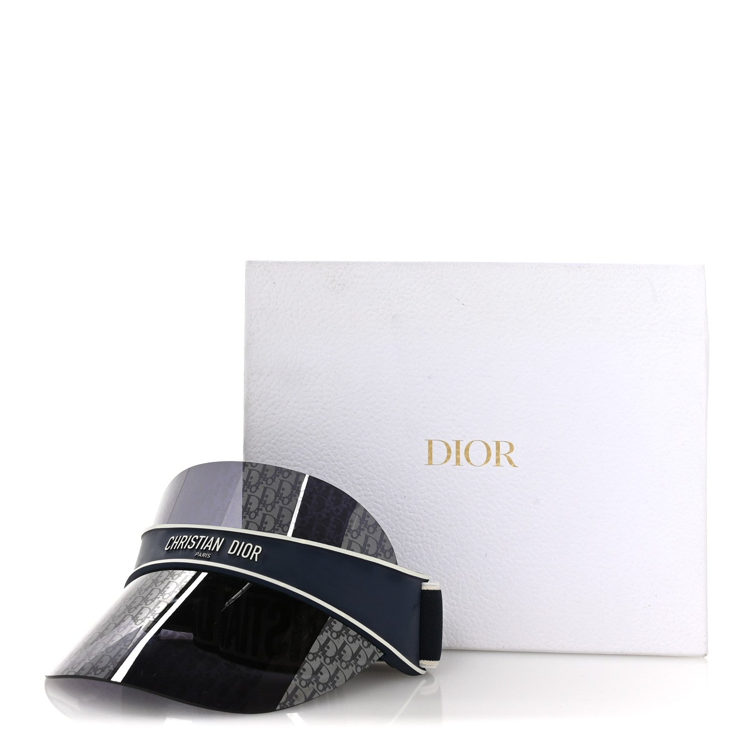 Christian Dior Oblique DiorClub V1U Sun Visor Blue 10 of 10