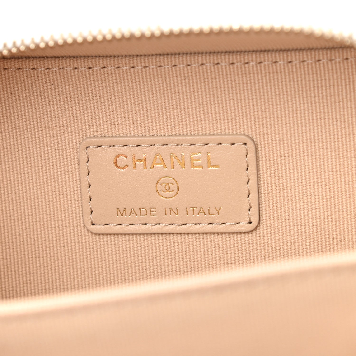 Chanel Caviar Quilted Twist Your Buttons Clutch With Chain White 6 of 11