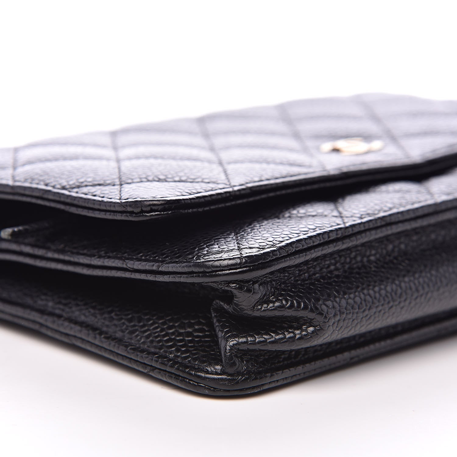 Chanel Caviar Quilted Wallet On Chain WOC Black 8 of 11
