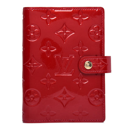 Louis Vuitton Vernis Small Ring Agenda Cover Pomme D'Amour 1 of 13