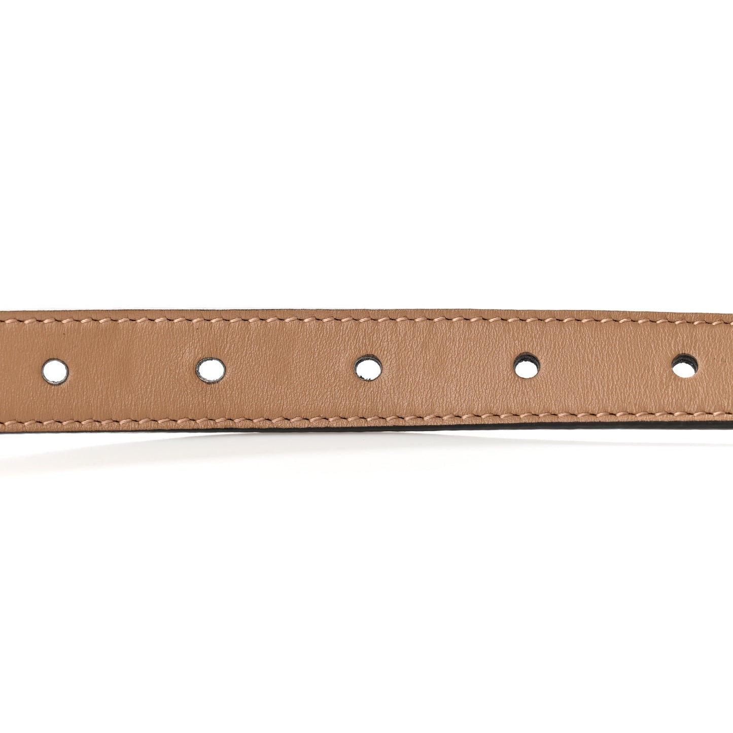 Moon Calfskin Double G 20mm Belt 85 34 Natural Tan