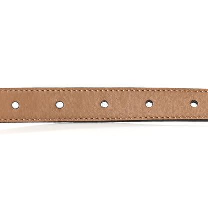 Gucci Moon Calfskin Double G 20mm Belt 85 34 Natural Tan 5 of 5