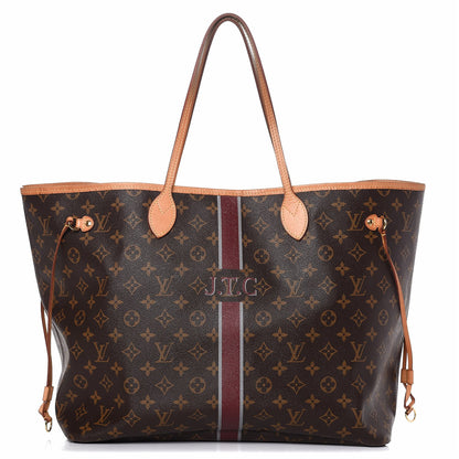 Louis Vuitton Monogram My LV Heritage Neverfull GM Bordeaux Gris 1 of 12