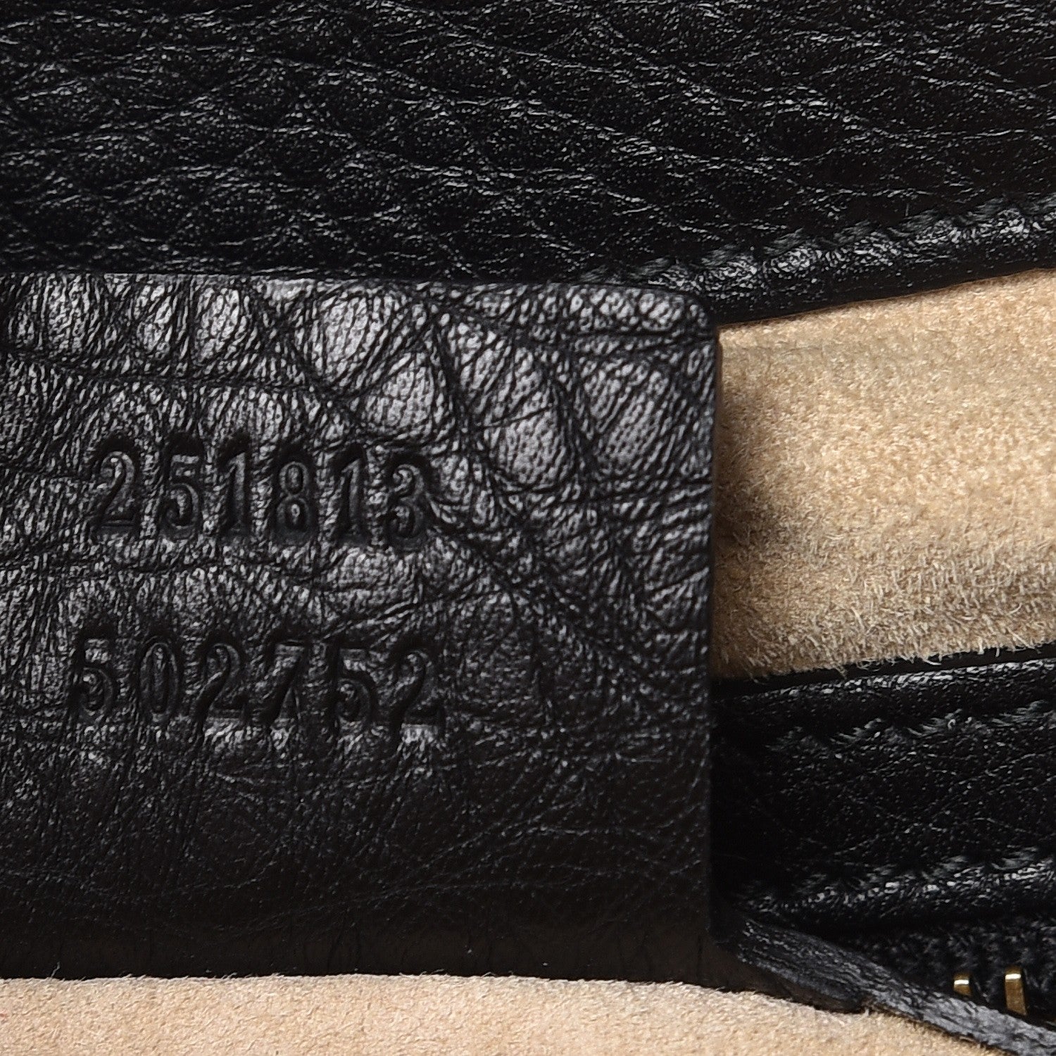Gucci Pebbled Calfskin Medium 1973 Top Handle Satchel Black 7 of 19
