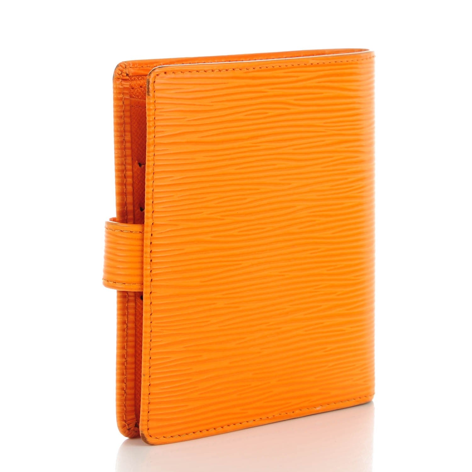 Louis Vuitton Epi Porte-Billets Compact Wallet Mandarin 3 of 8