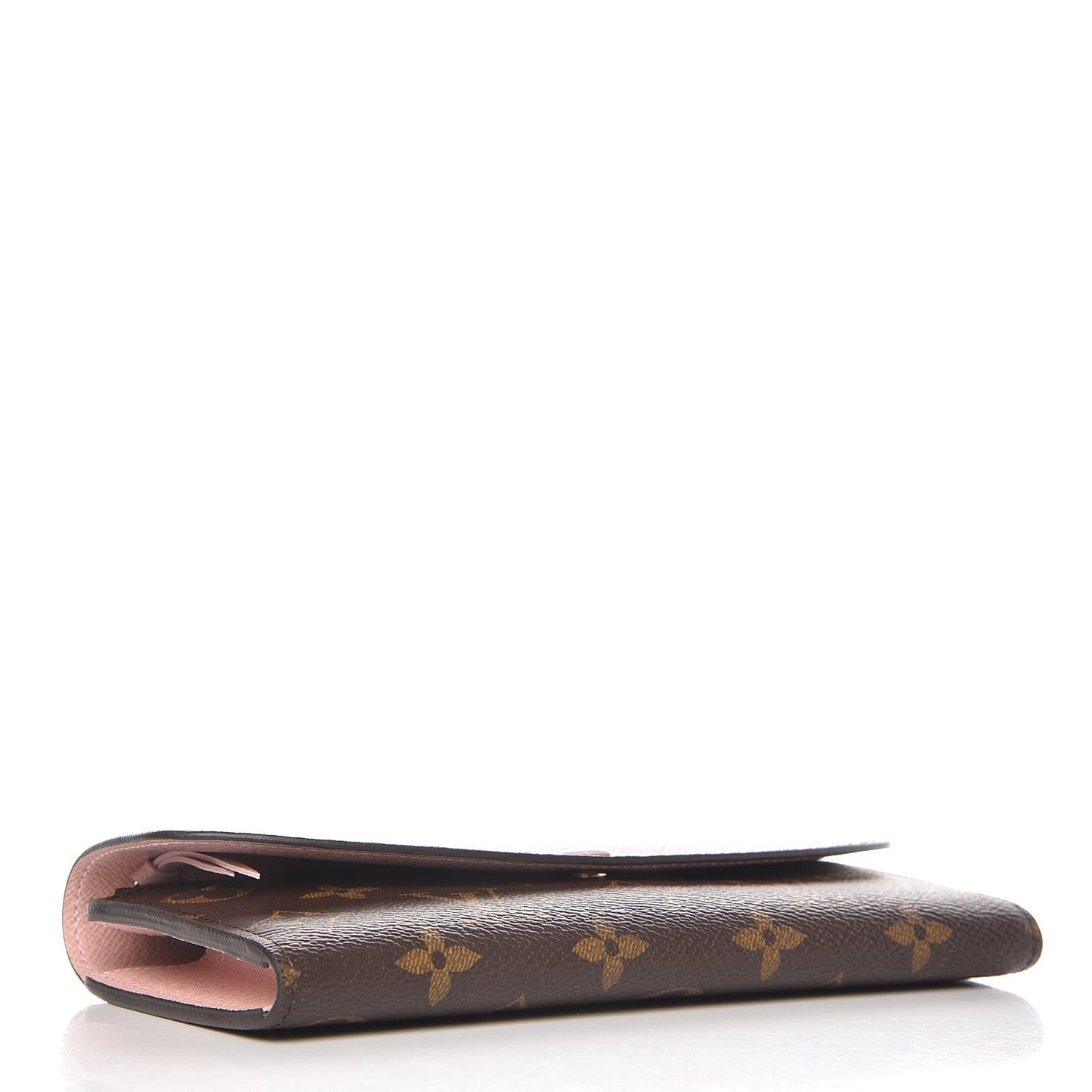 Monogram Emilie Wallet Rose Ballerine
